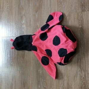(12Mo) Carter's Baby Ladybug Costume Polka Dot Halloween Cosplay Dress Up
